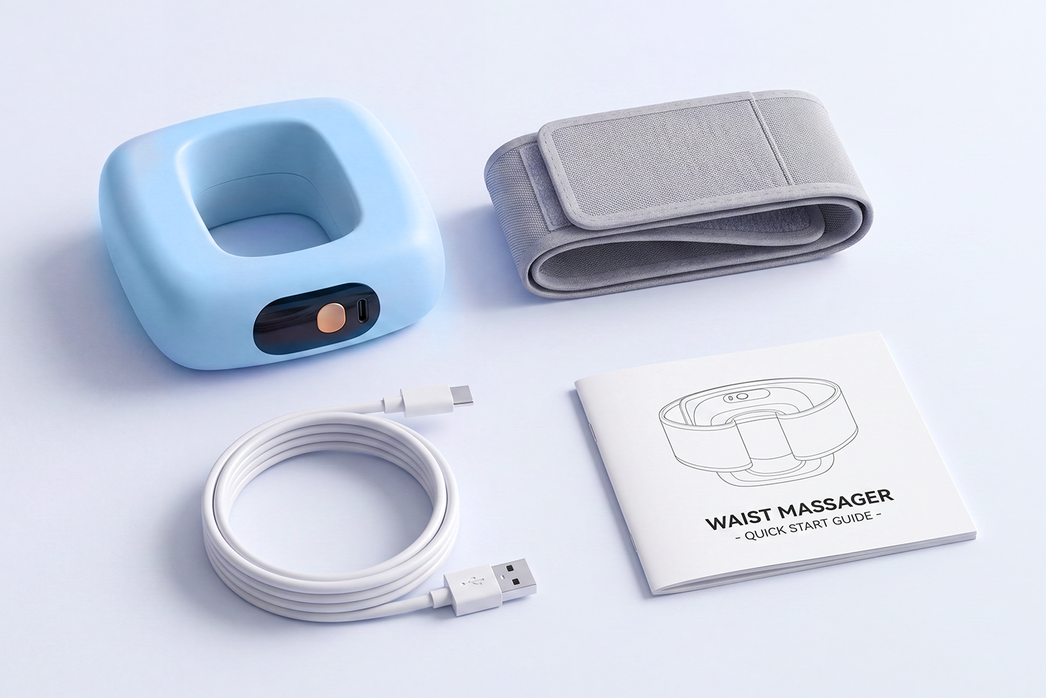 Fascia massager package contents